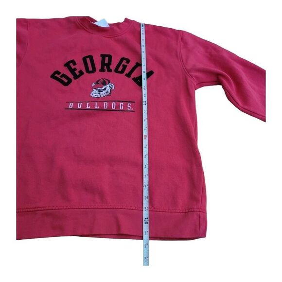 Georgia Bulldogs NCAA Champion Pullover Sweater Red Adult SZ M - Picture 6 of 9